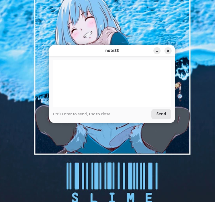 noteSS screen